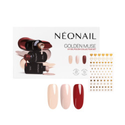 Golden Muse - Set 3 Smalti & Stickers